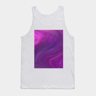 Abstract Purple Liquid 3 Tank Top